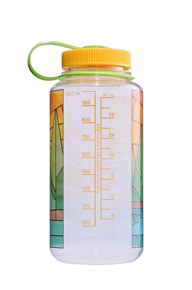 Nalgene product image: 32oz Wide Mouth Stained Glass Print Bottles F7 — 32oz Wide Mouth Stained Glass Print Bottles