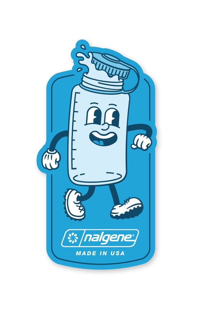 Gene The Nalgene Sticker — Gene The Nalgene Sticker T7