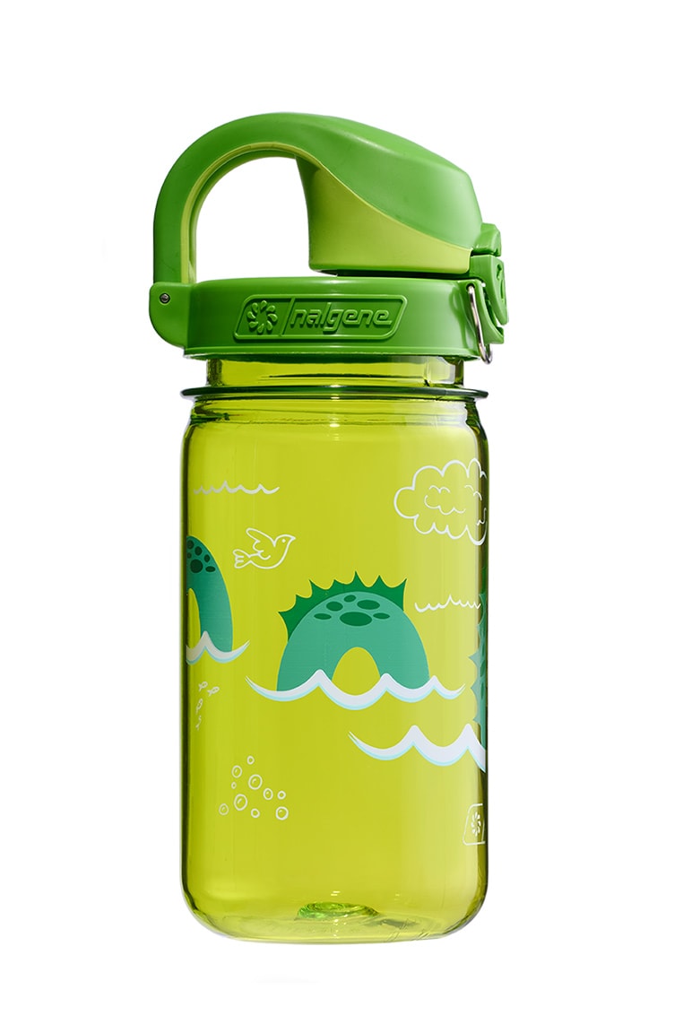 Nalgene product detail: 12oz On-The-Fly Kids Lock-Top Bottle with Graphics Q0 — 12oz On-The-Fly Kids Lock-Top Bottle with Graphics